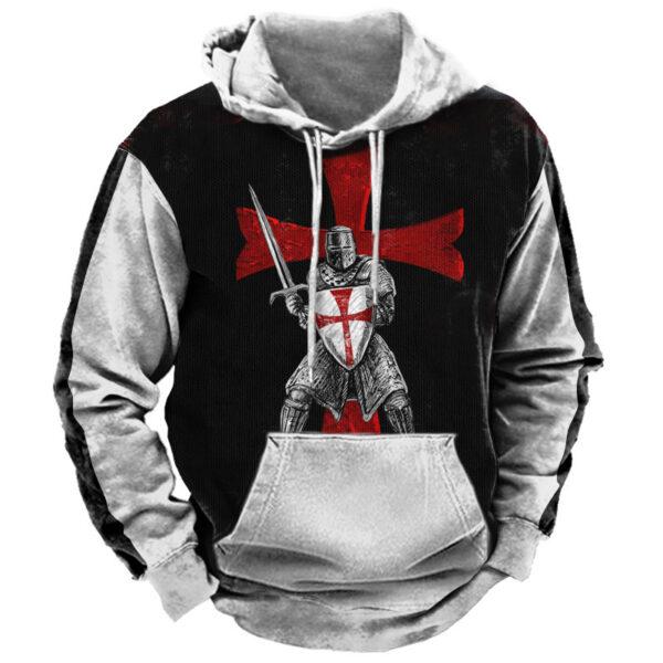 Sweater Digital Printing Sports Fashion Trendy Hoodie - Image 5